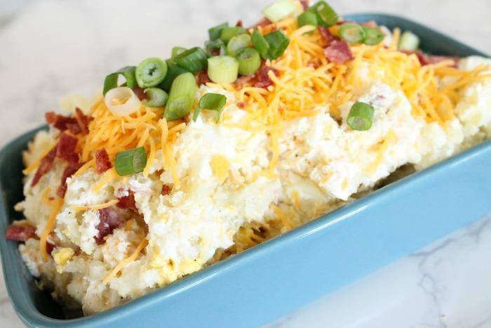 Thanksgiving Salads - Loaded Baked Potato Salad