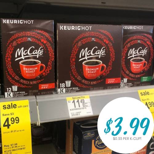 McCafe K-Cups Coupons | Best Sales &amp; Cheap Deals