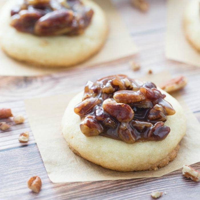 Thanksgiving Dessert Recipes - Pecan Pie Cookies 