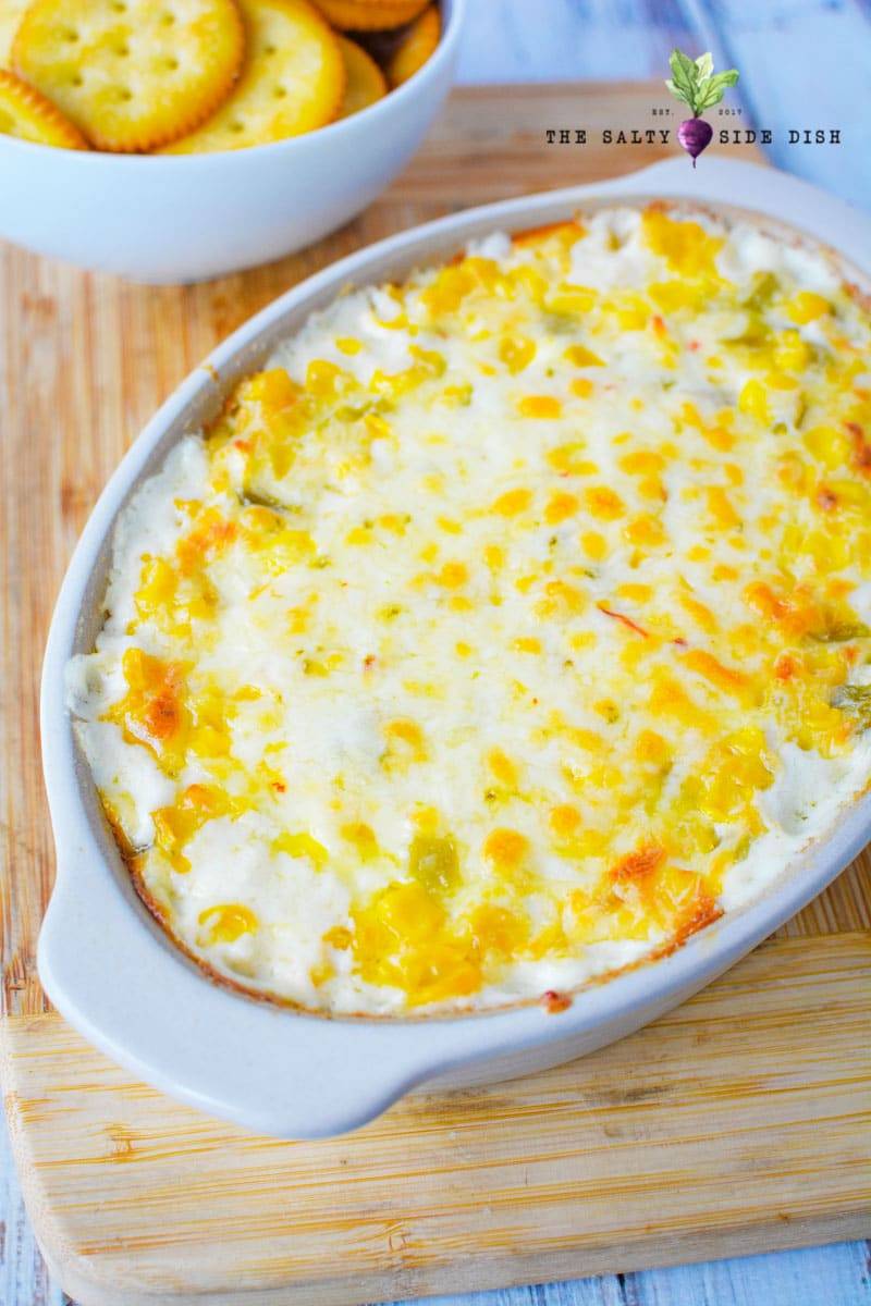 Thanksgiving Make Ahead Recipes - Mexican Corn Dip 