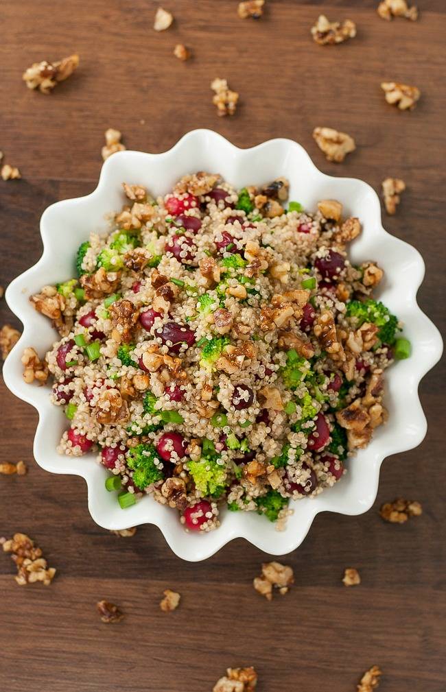 Thanksgiving Salad - Cranberry Quinoa Salad