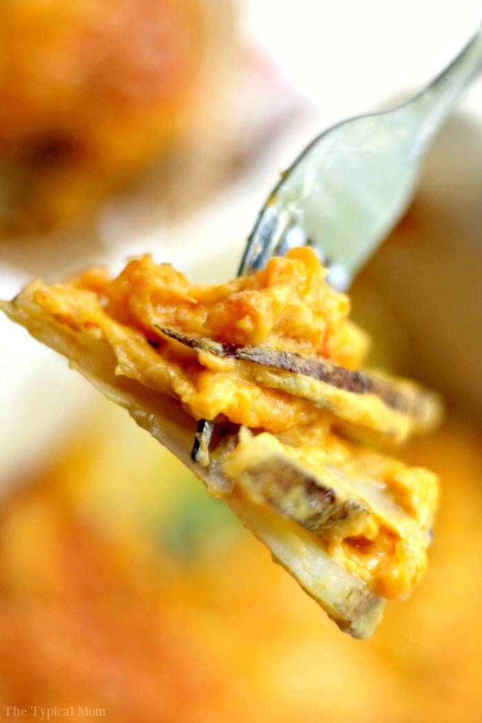 Thanksgiving Recipes - Pumpkin Potatoe Au Gratin 