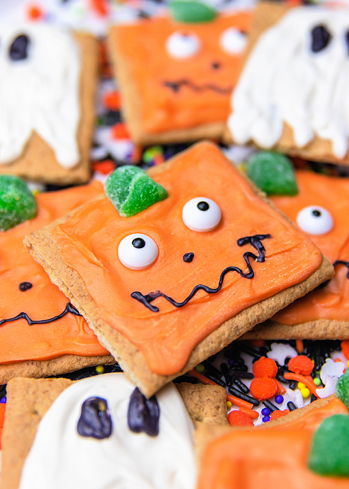 pumpkin graham crackers
