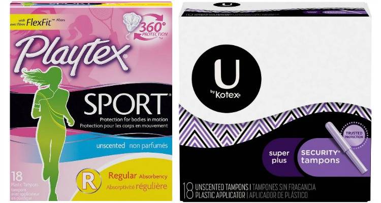 Printable Tampon Coupons