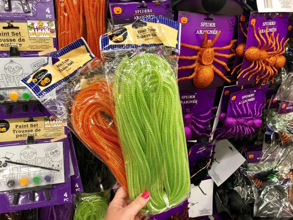 mesh halloween tubes