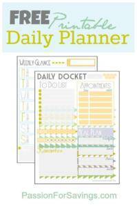 25 Essential Printables for Organizing Your Life Today!