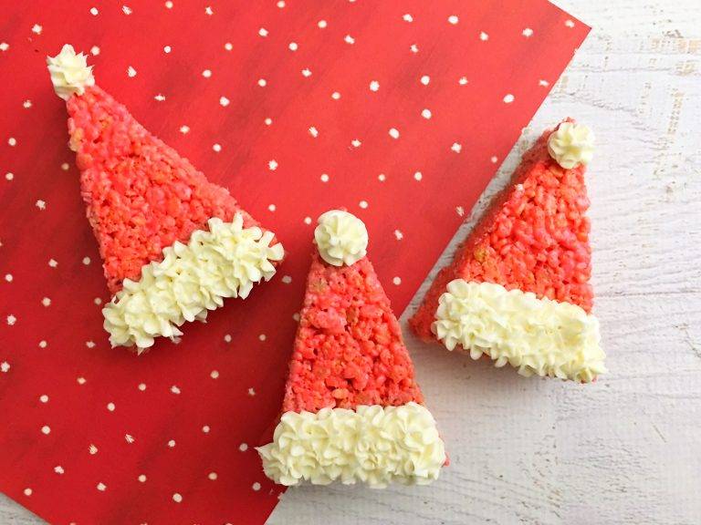 christmas rice krispie treats