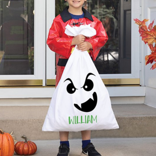 Personalized Trick-Or-Treat Candy Baskets