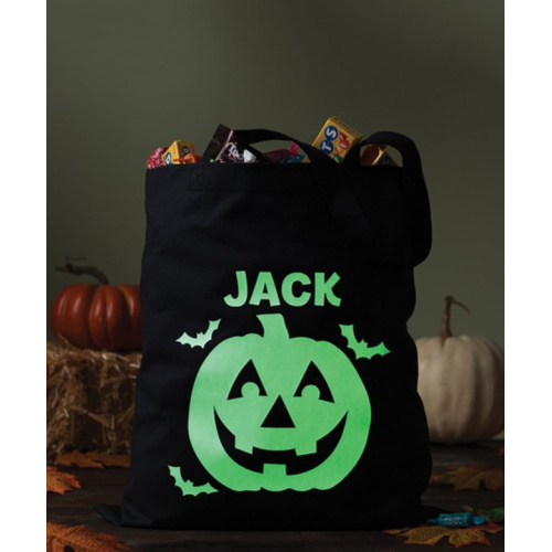 Personalized Trick-Or-Treat Candy Baskets