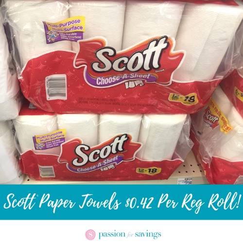 Scott Paper Towels Coupons | Best Sales &amp; Cheap Deals