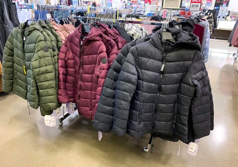 Kohl's Outerwear Sale - coats in store
