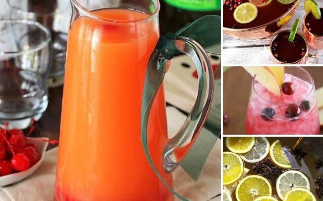 easy christmas punch ideas