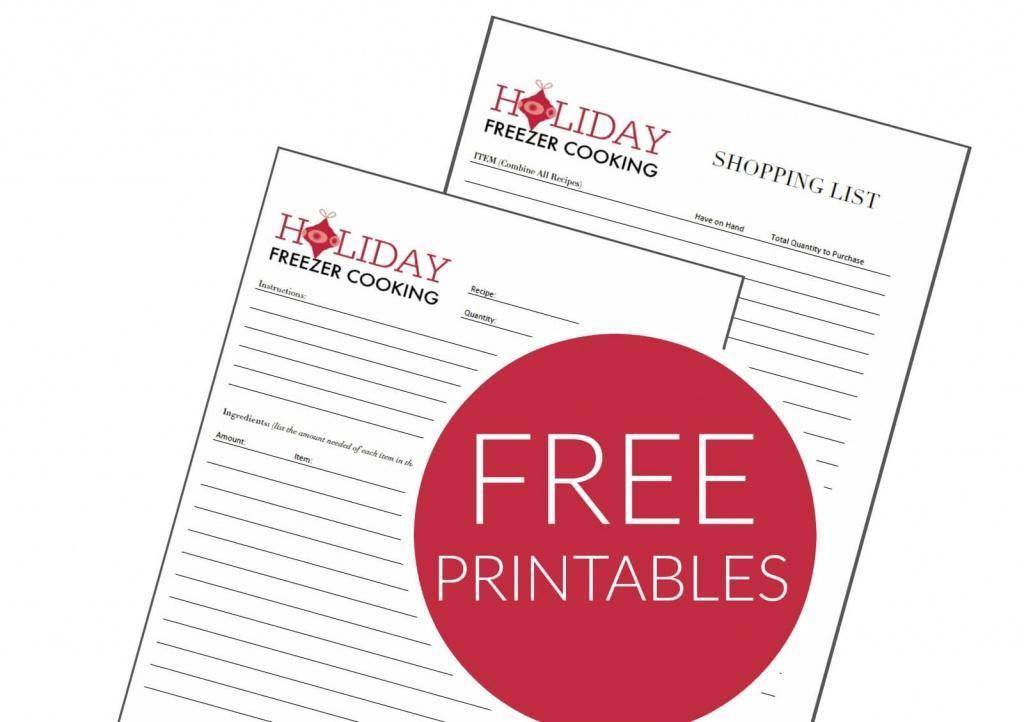 Easy Organizing Printables For Your Life 