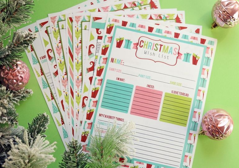 holiday printables