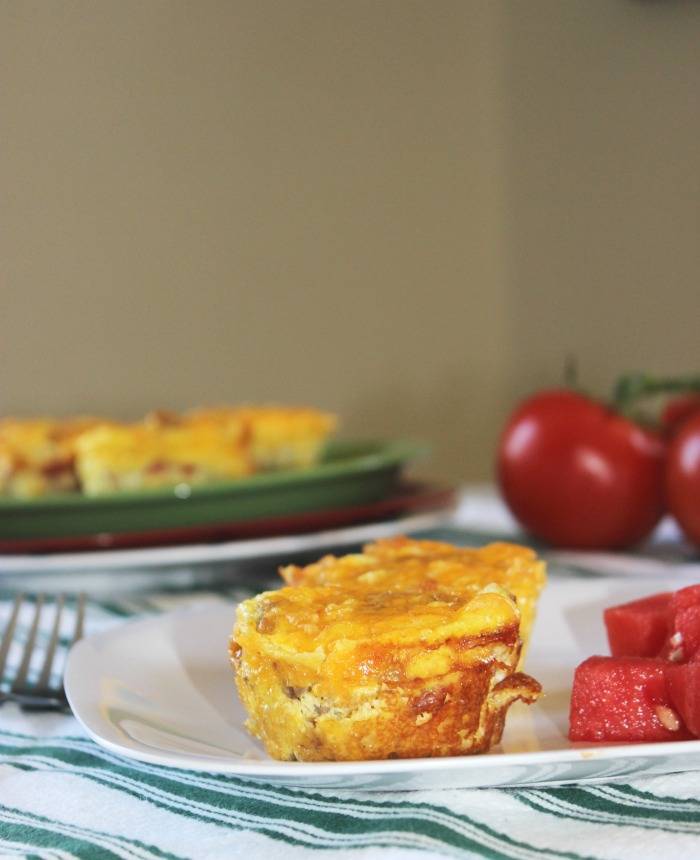 Simple Christmas make ahead recipes - Egg Muffin Tin Omelets 