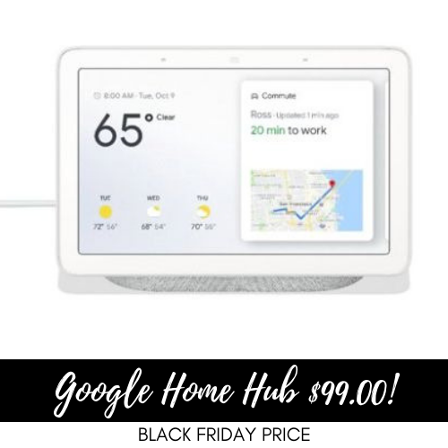 google home hub walmart black friday