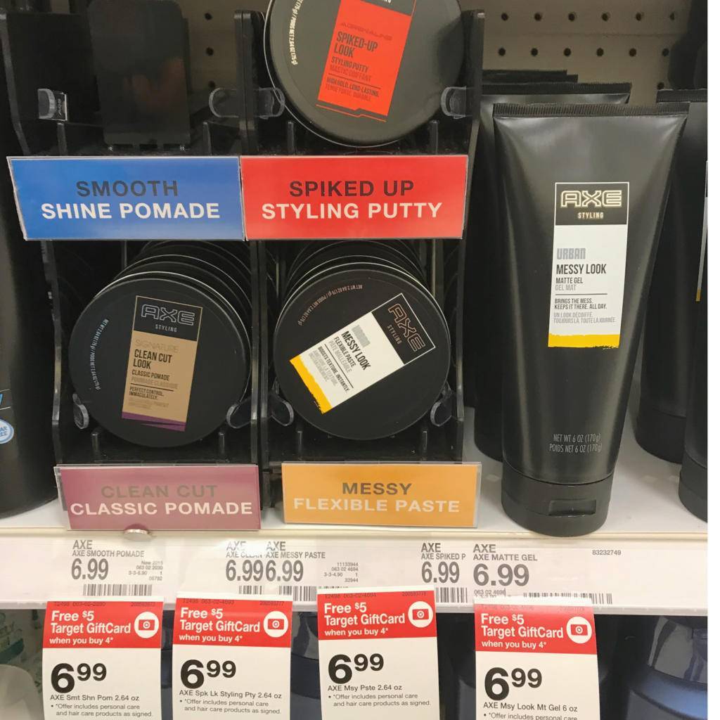 AXE Styling Pomade, Paste and Putty