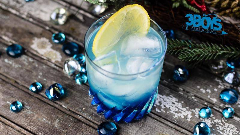 blue mocktail recipe