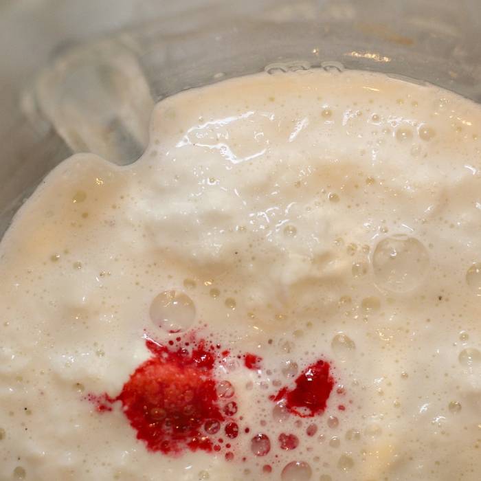 how to make a candy cane shake