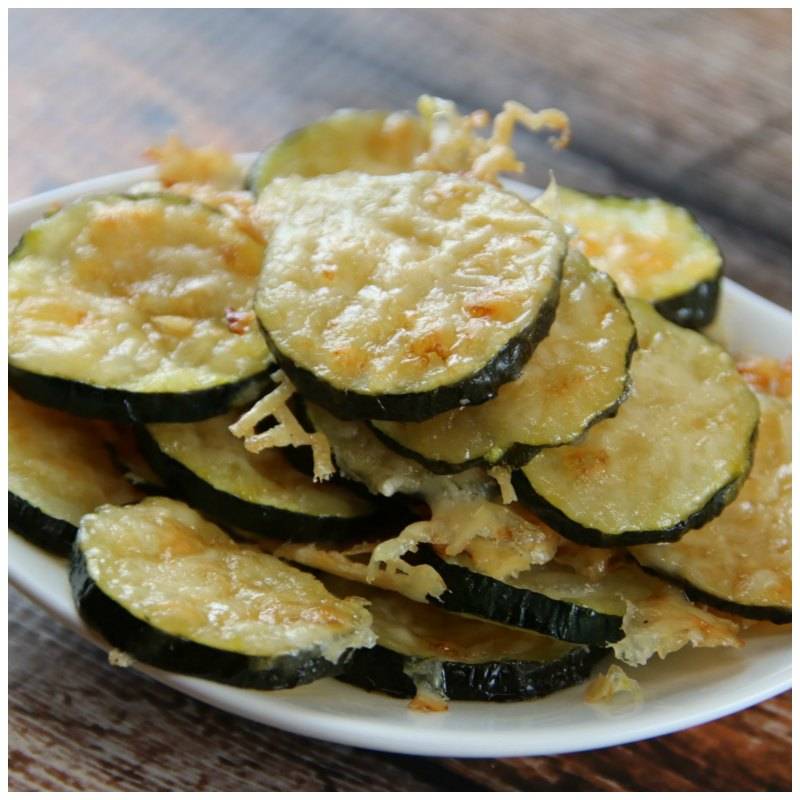 Parmesan Zuchinni Chips 