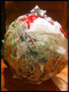 New Years Eve Wrapping Paper Ball Game 
