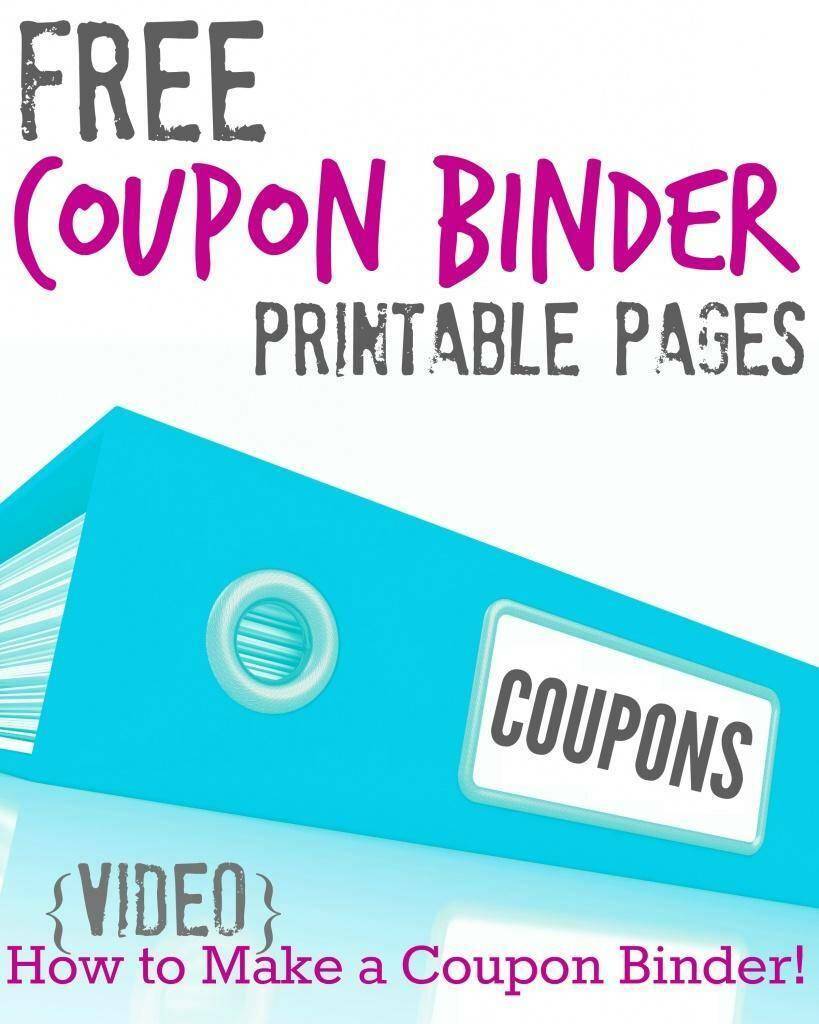 coupon binder