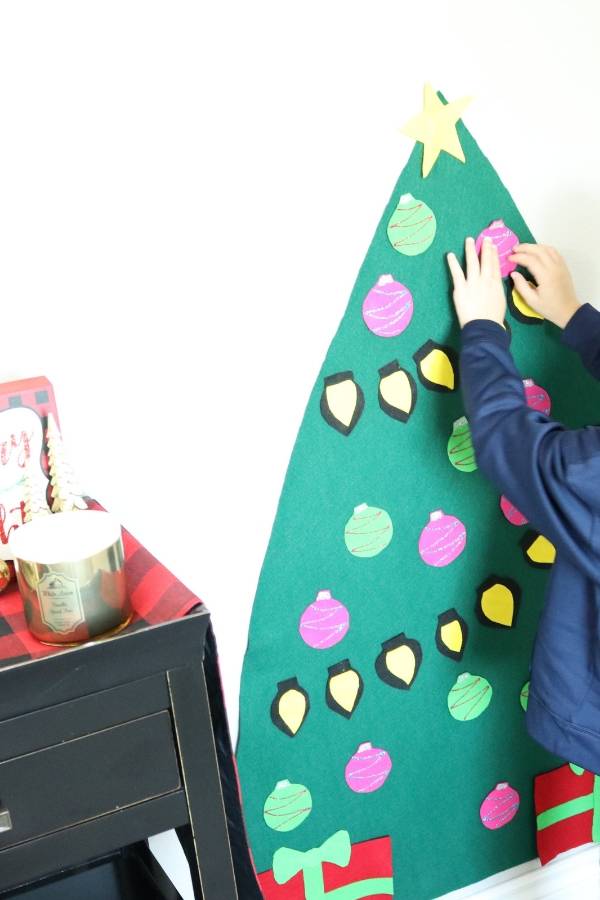 felt diy christmas tree 