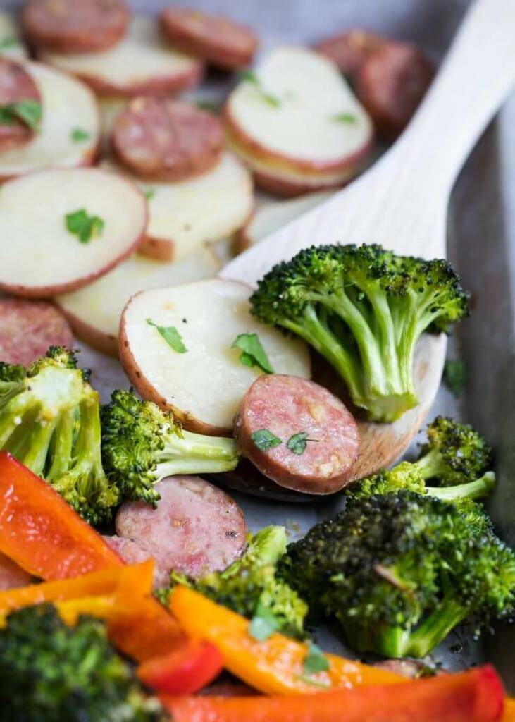 sausage sheet pan recipes