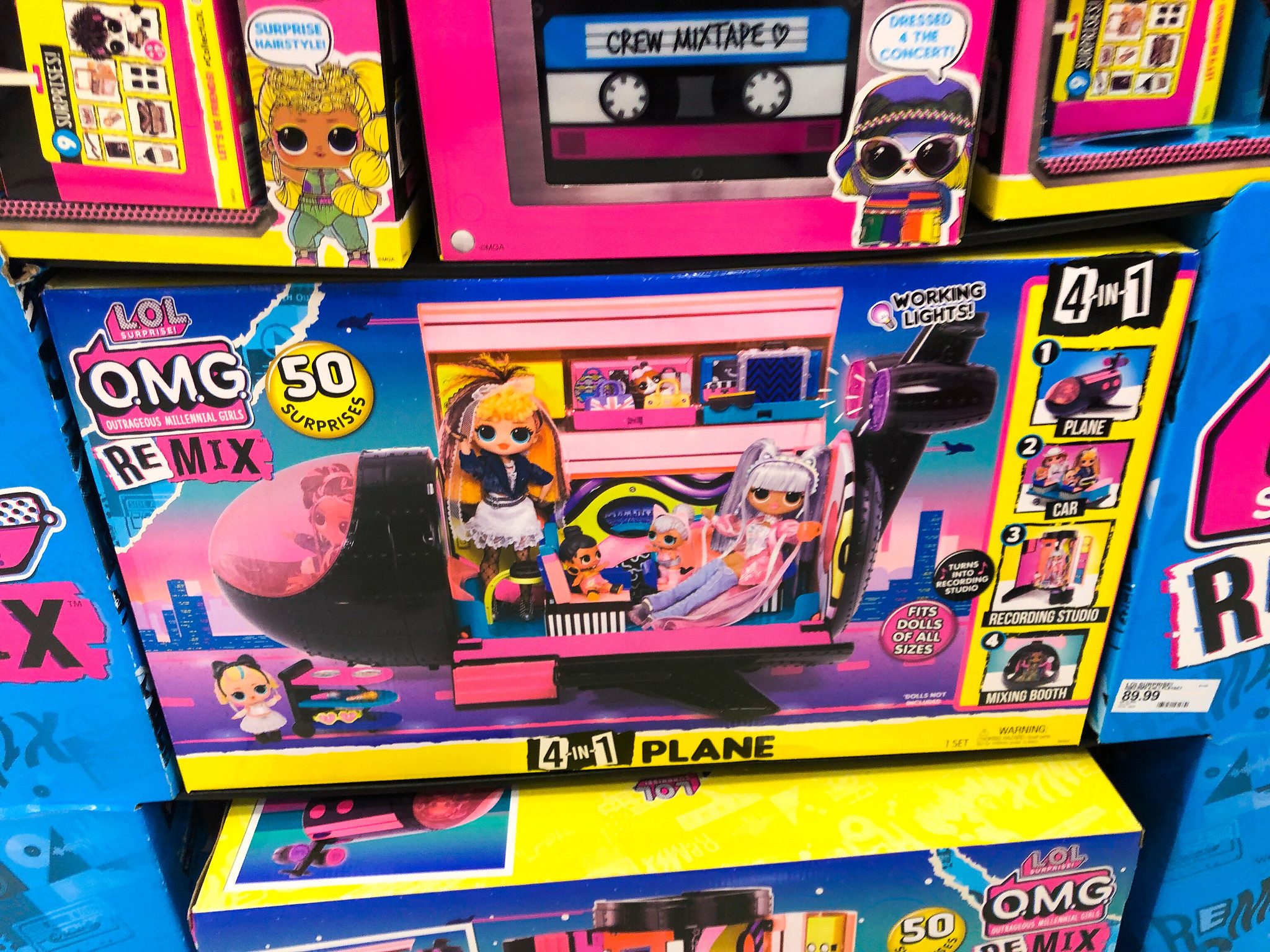Target Toys Coupons - l.o.l. suprise o.m.g. remix 4-in-1 plane in store