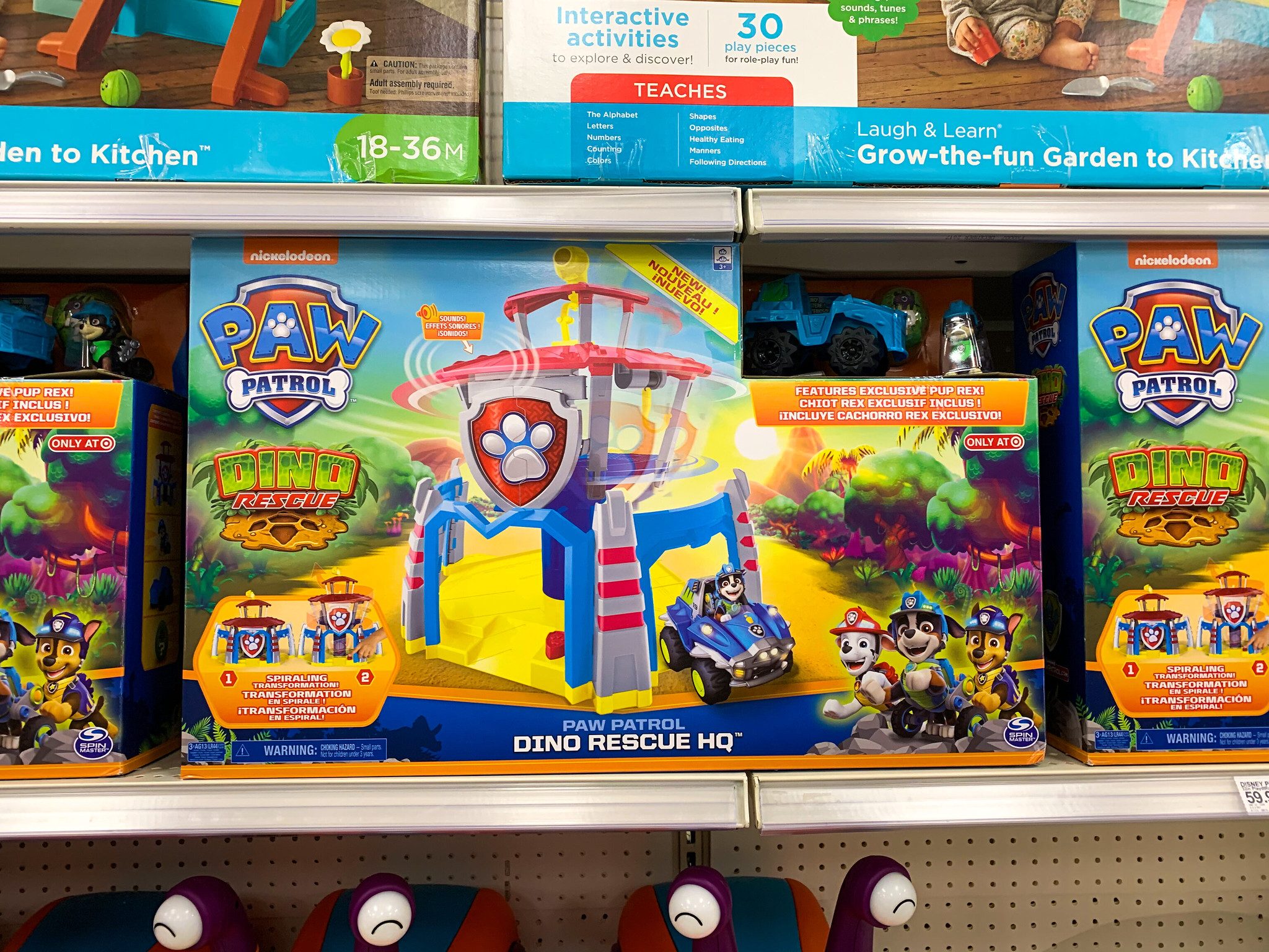 Target Toys Coupons - paw patrol dino rescue headquarters playset in store