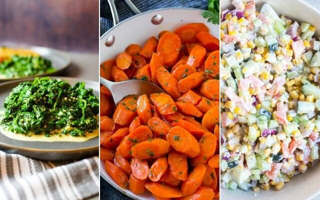 vegetable side dish recipes