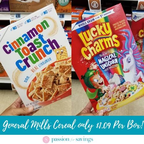 General Mills Cereal Coupons | Lucky Charms, Cheerios, Reese's Puffs