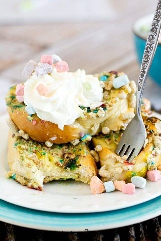 Lucky Charms French Toast St. Patrick's Day Breakfast Ideas