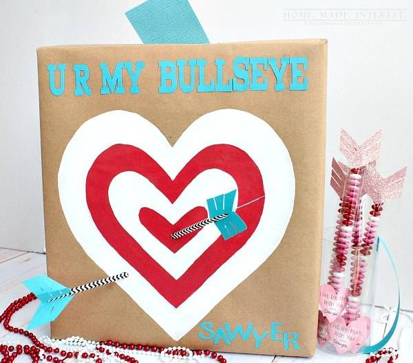 Bullseye Valentine Box 