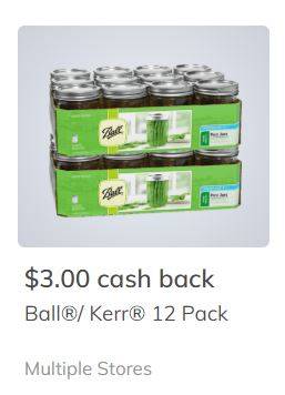 Ball Jars Coupons | Pint 12-Packs only $3.49 at Target!
