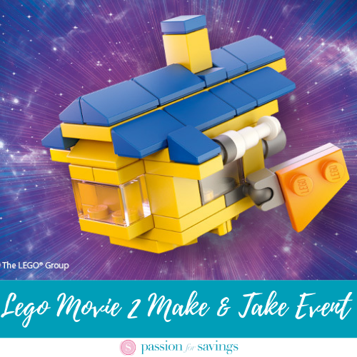 LEGO Movie 2 Make & Take Event
