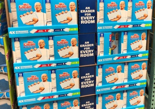 mr. clean magic erasers - mr. clean magic erasers in store