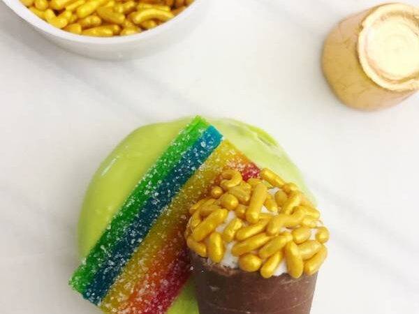 no bake St. Patrick's Dessert