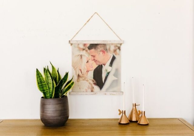 Photo Canvas - canvas hanging above table