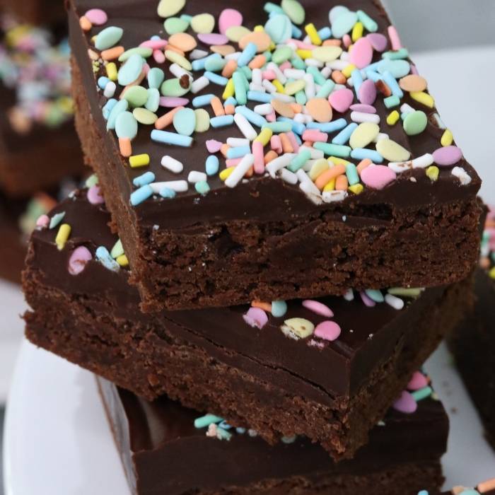 Cosmic Easter Brownies