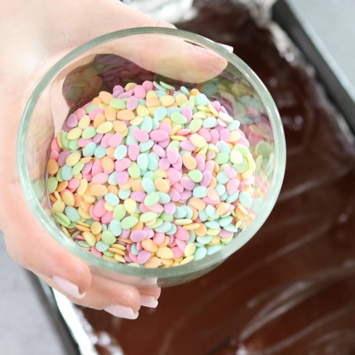 easter brownie recipe