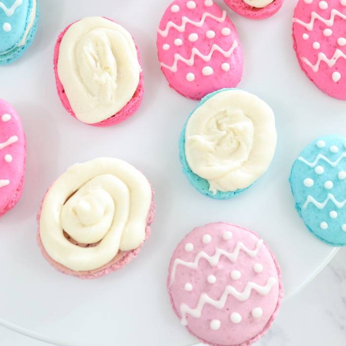 Easter Egg Macarons