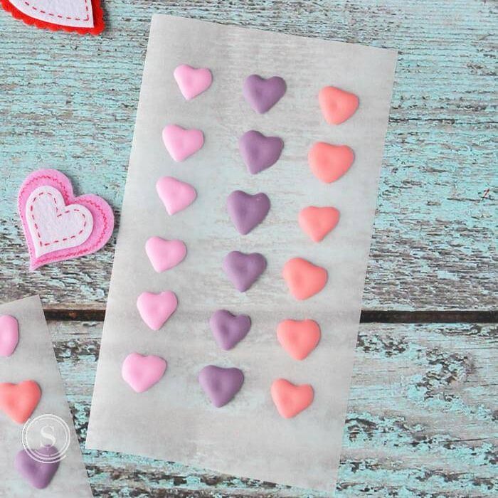heart shaped candy