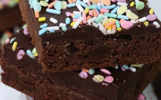 how to make homemade cosmic brownies