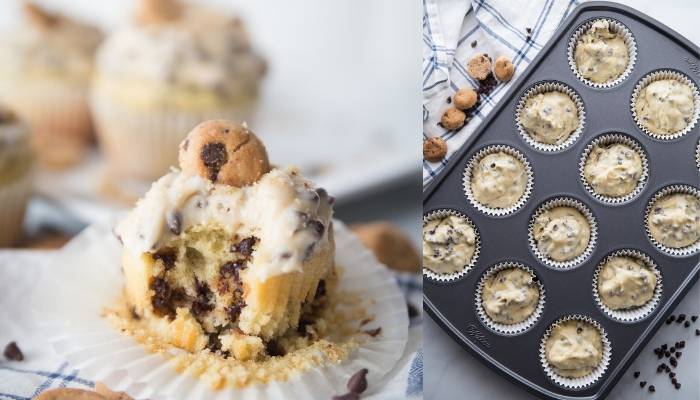 vanilla chocolate chip cupcakes