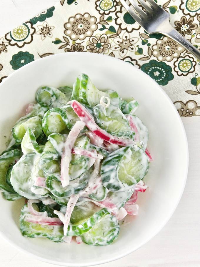 cucumber salad recipe 