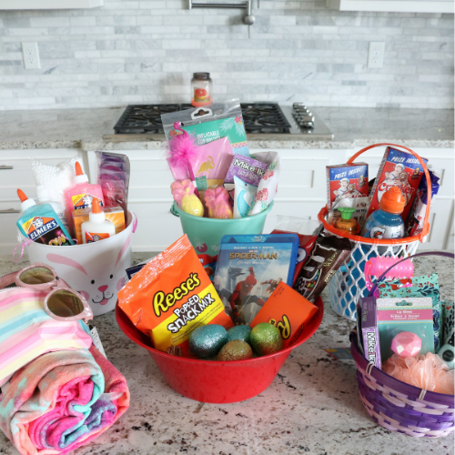 diy gift basket ideas for teenage girl