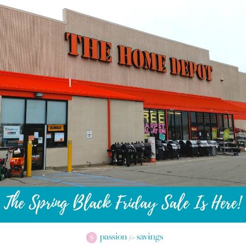 The Home Depot Spring Black Friday Sale 2019 is HERE!