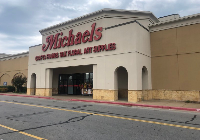 Michaels store front