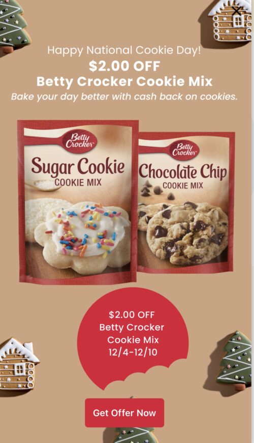 betty crocker cookie mix